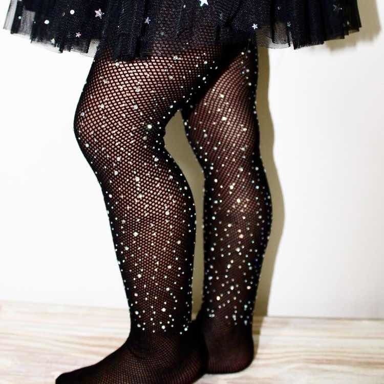 Usar Meia Arrastão Look Infantil Com Meia CalÃ§a Meia Calça