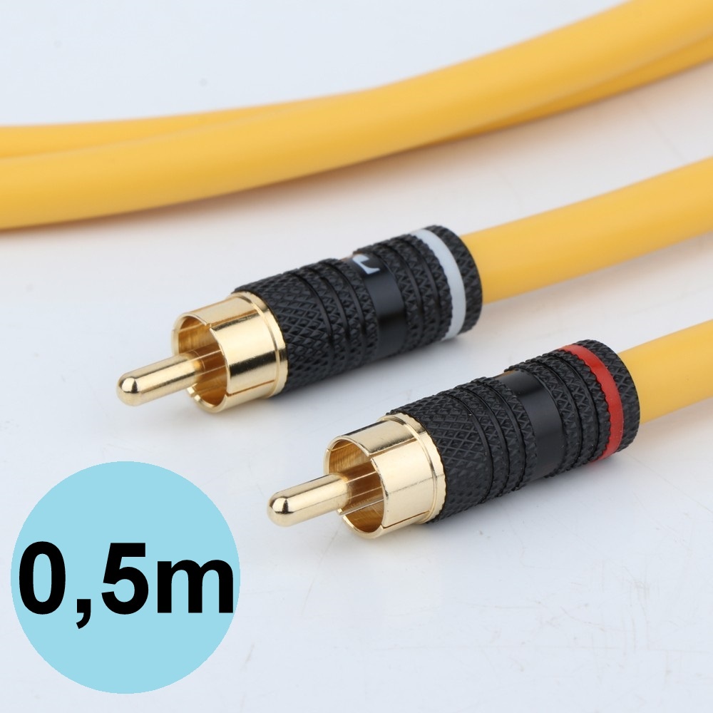 Cabos Van den hul(par)RCA alta qualidade com plugs Nakamichi ideal