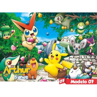 Faixa Decorativa Infantil Pokémon 2