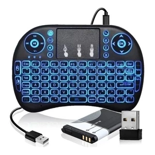 Mini Teclado wireless sem fio Tv smart Pc