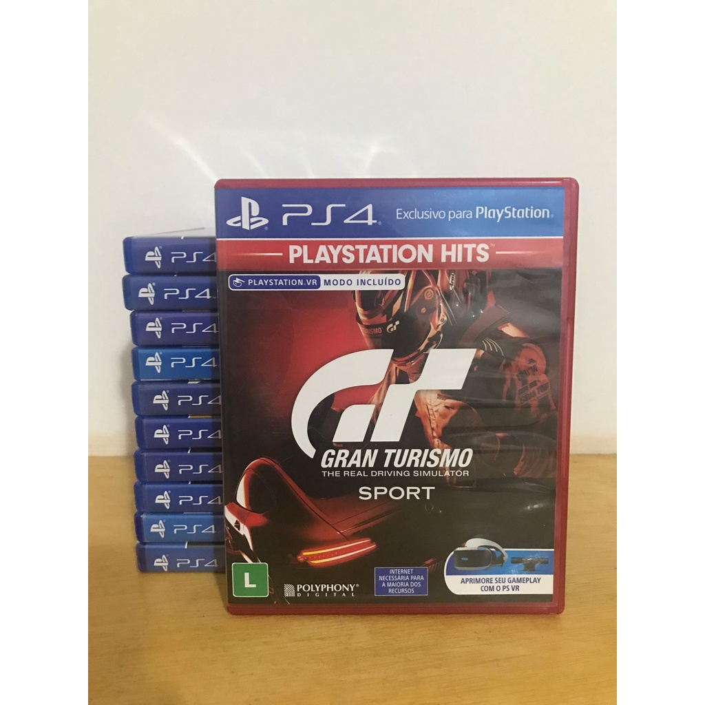 Gran Turismo 7 + Gran Turismo Sport PS 4 Mídia Física