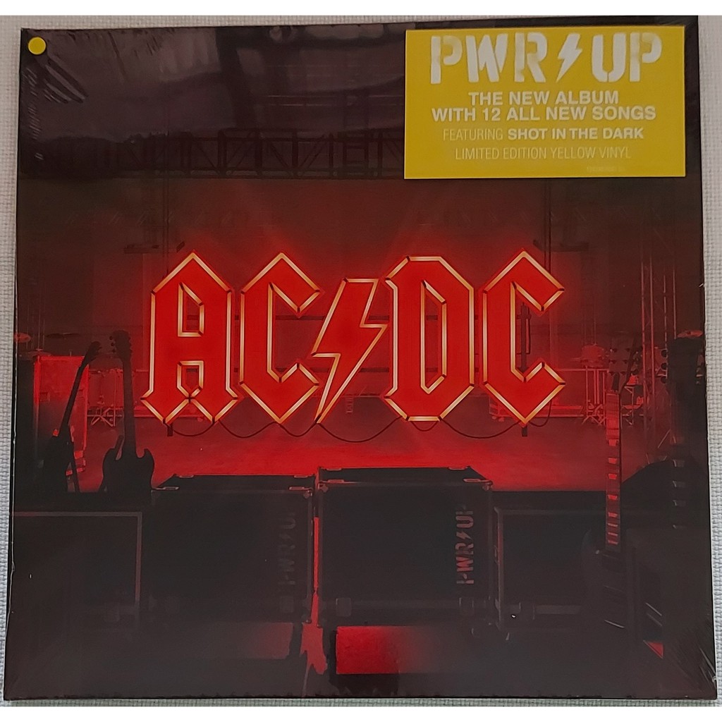 Lp Ac/dc Power Up ( Vinil Amarelo Edição Limitada ) Lacrado/Importado a ...