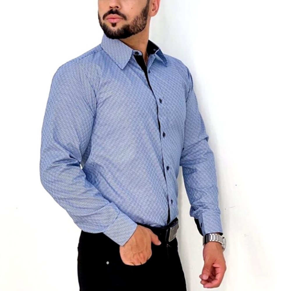 Camisa social masculina para casamento sale civil