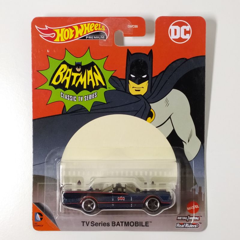 EXCLUSIVO Carrinho Hot Wheels - DC Comics - Batman - Batmóvel Clássico da  Série de TV - Mattel