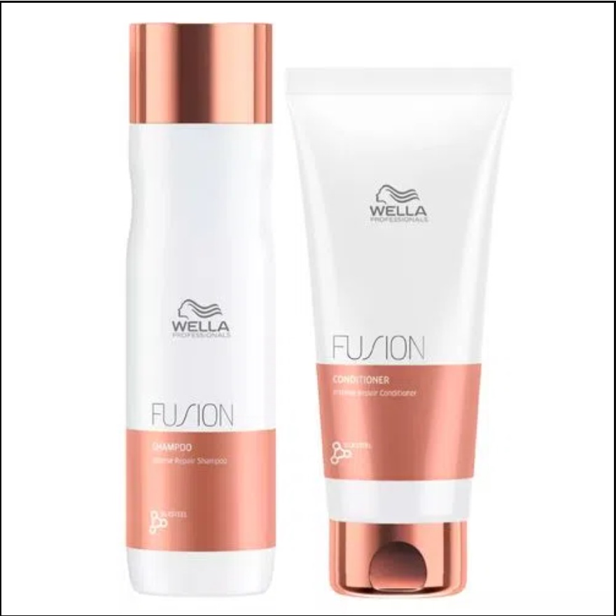 Kit Shampoo 250ml e Condicionador 200ml Fusion - Wella Professionals