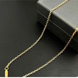 Corrente masculina banhada elos cadeado aço inoxidável 3mm - 60cm Com garantia