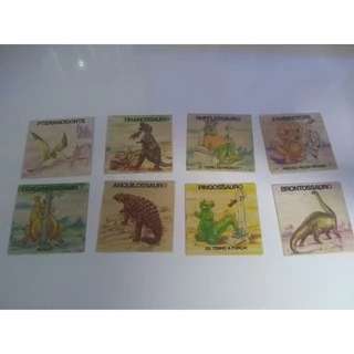 Figuras Gang Sauros e Chipssauros.