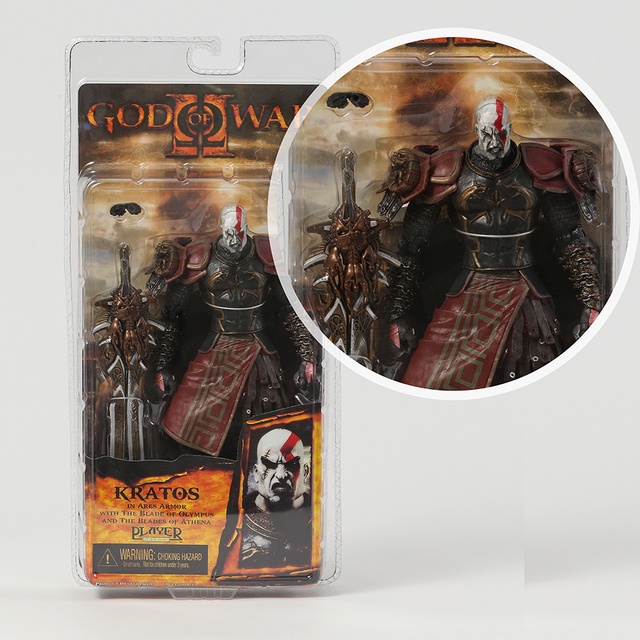 Figurine God Of War Kratos 18cm PVC - Échelle 1:12 - Boîte D'origine Scellée - Sony