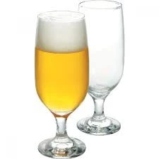 CONJUNTO 2 PÇS Copo Tacas Cerveja Vidro 300ml - Kit 2 Peças FLORIPA( DISTRIBUIDOR SANTA MARINA)ENVIO IMEDAITO