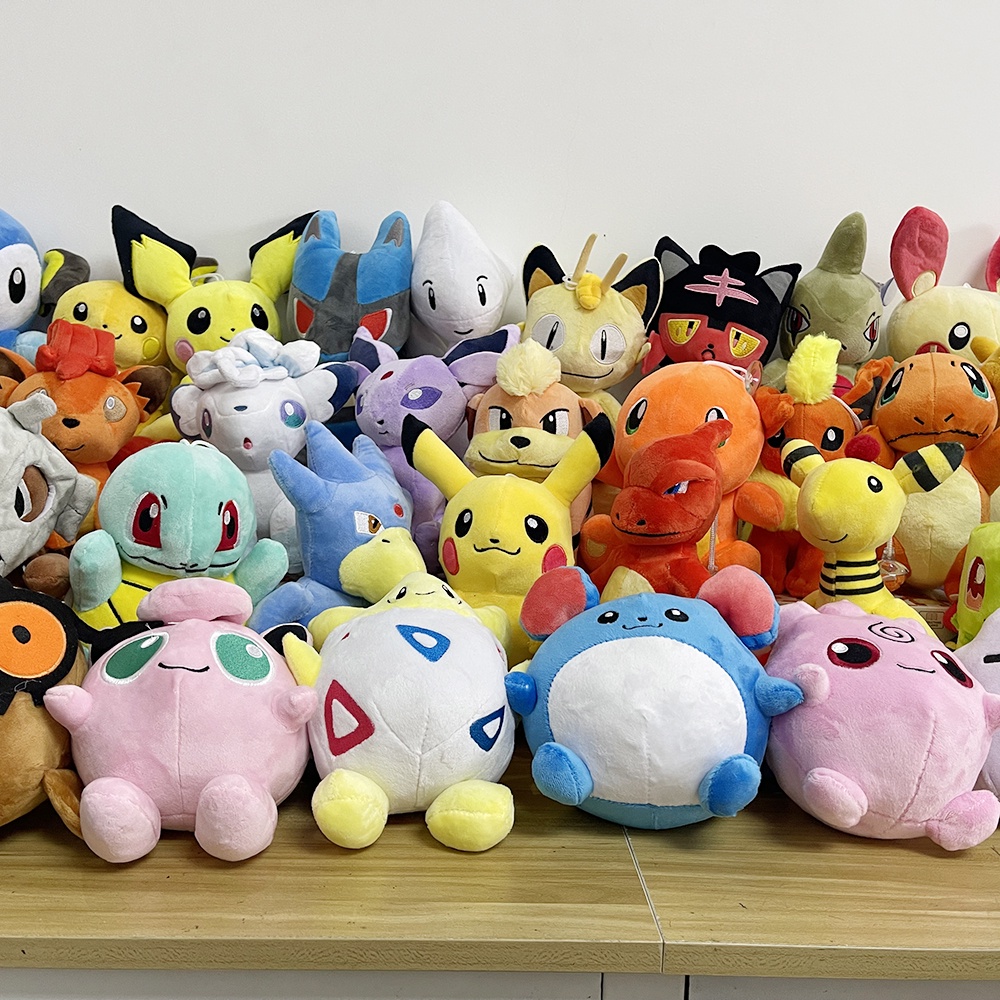 Brinquedo Pokémon lendário para crianças, coleção boneca de