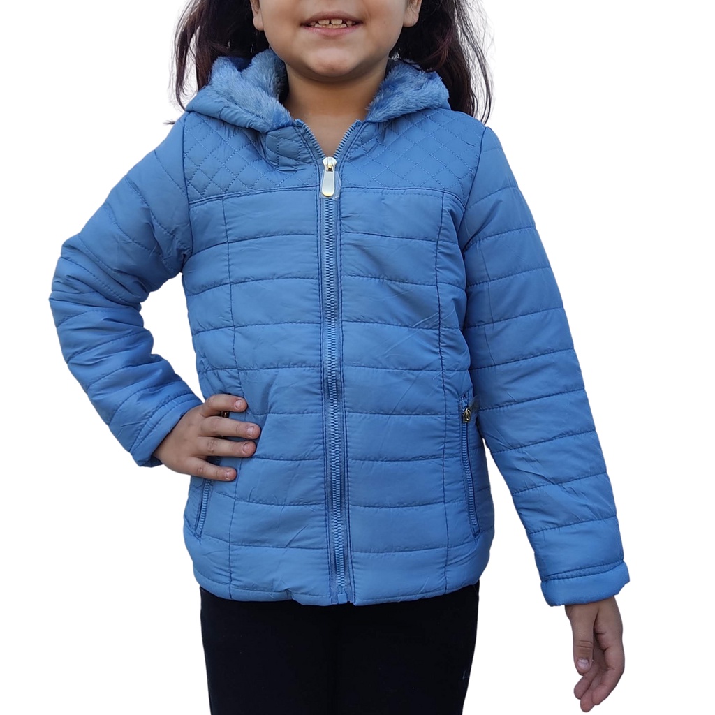 Jaqueta de best sale frio infantil feminina