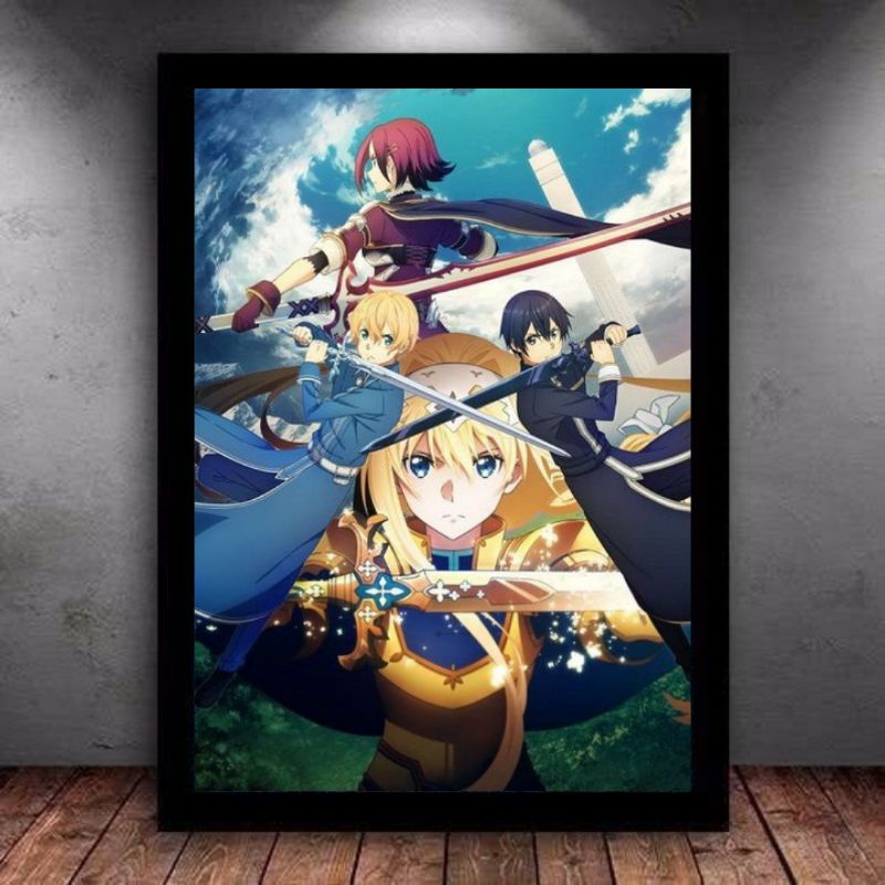 Quadro Sword Art Online Anime