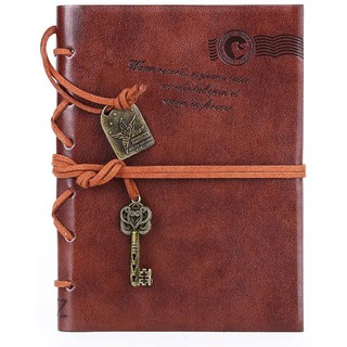 Caderno De Escrever Em Couro Clássico Retrô Vintage Diário Com Sem Forro
