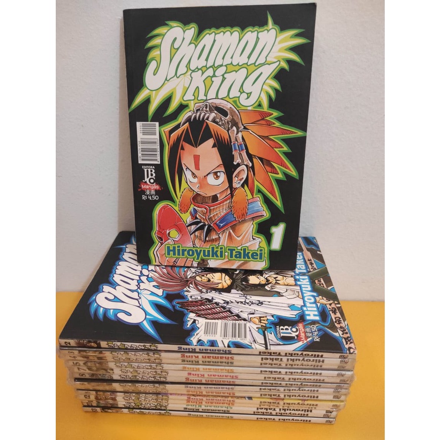 MANGÁS Complete sua coleção SHAMAN KING Vários Volumes. Shopee