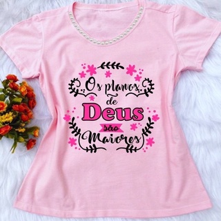 Blusas best sale evangélicas personalizadas