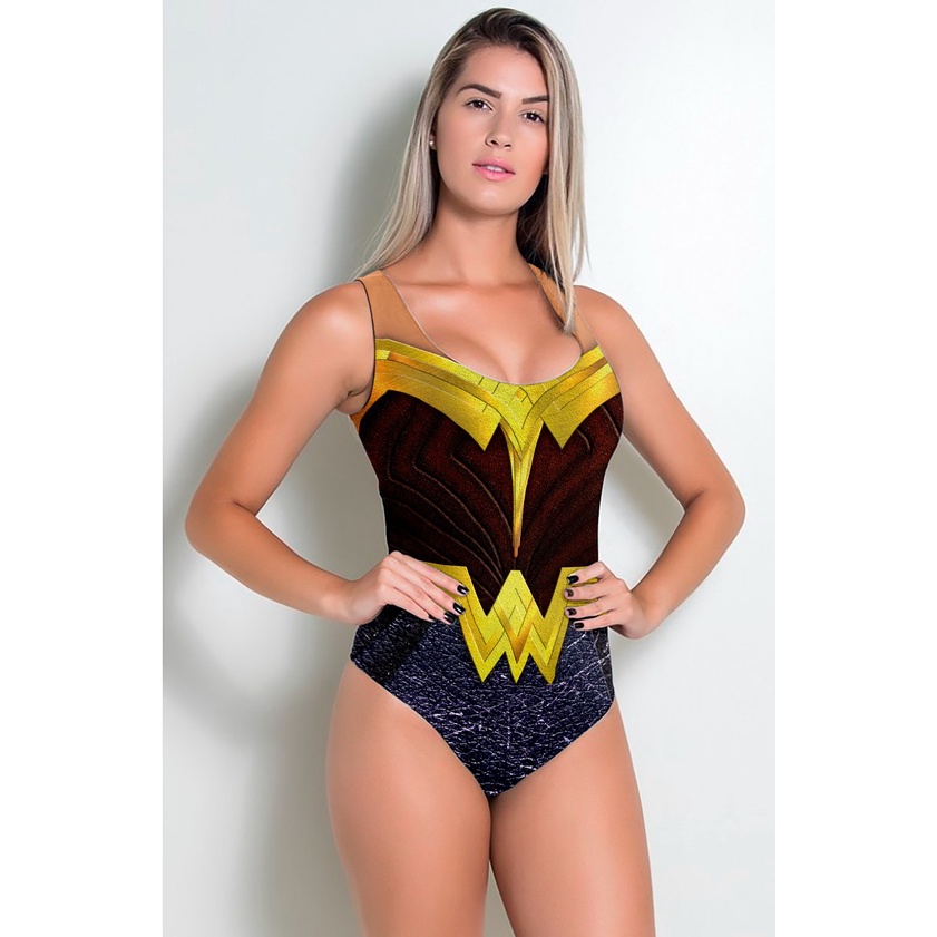 Roupa da store mulher maravilha adulto