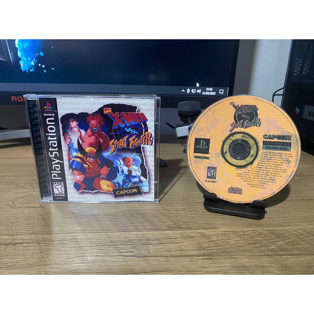 X-MEN VC STREET FIGHTER para PS1