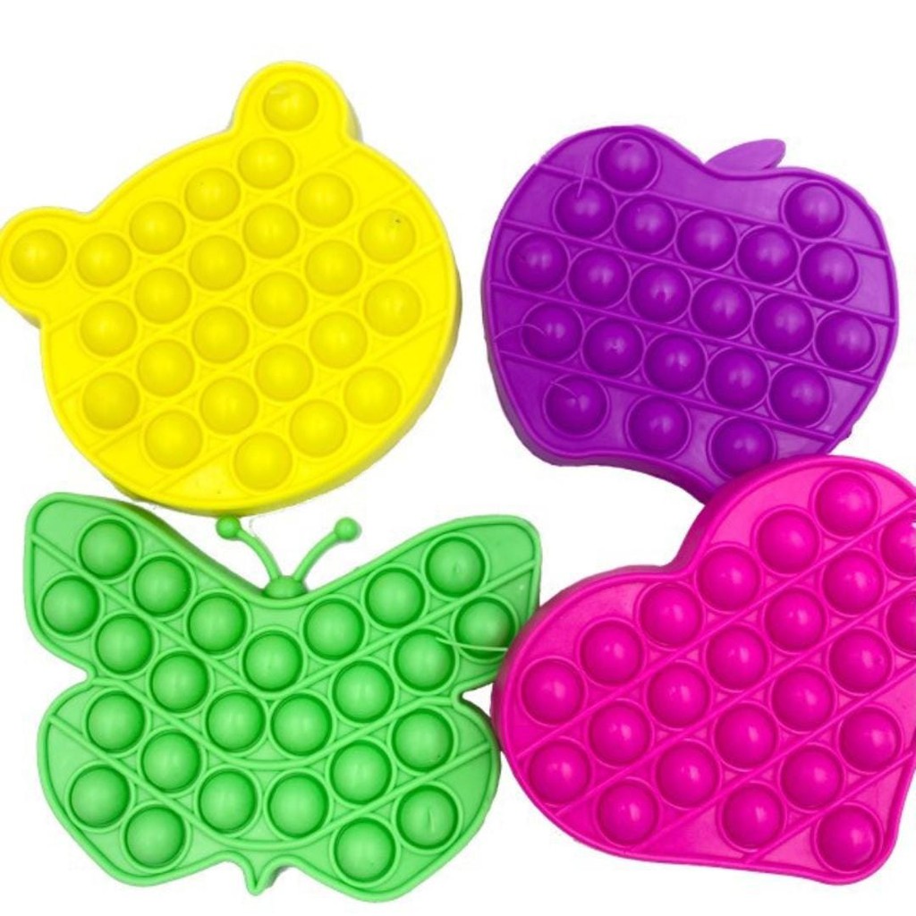 Fidget Toy Pop It Mini Push De Silicone Pequeno | Shopee Brasil