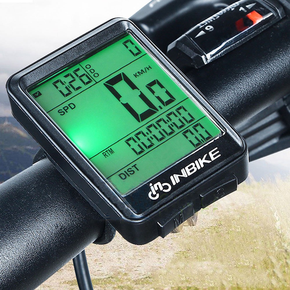 INBIKE Velocímetro Digital Sem Fio À Prova D'água Com Odômetro LED Para ...