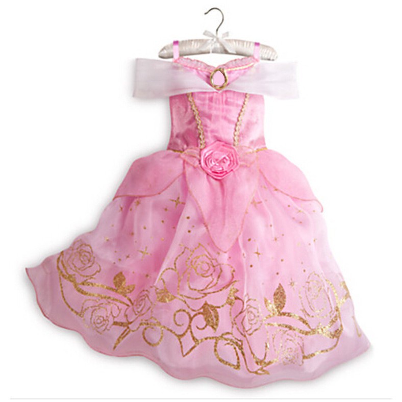 Dzyoleize Vestido de verão infantil Peach Princess Fantasia de festa de  aniversário de manga curta rosa para meninas (as2, age, 3_years, 4_years,  regular, Rosa)