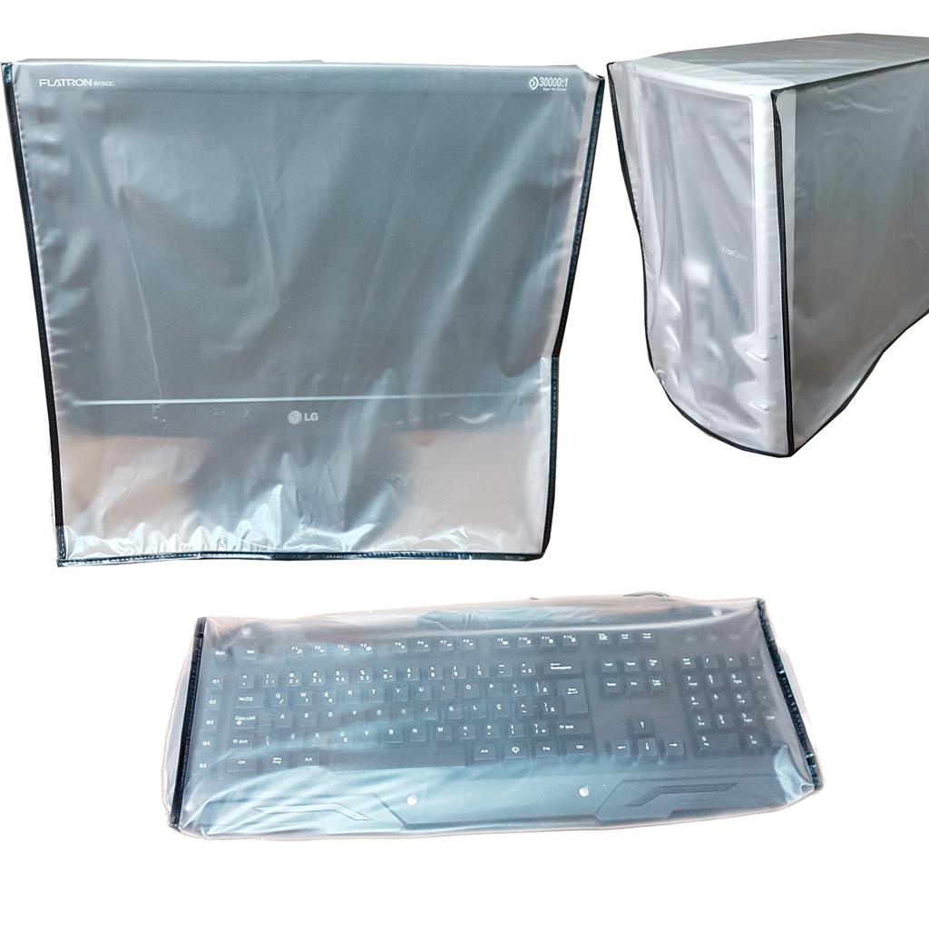 Kit Capa Para Computador Teclado E Monitor 20 21 22 Polegadas ...