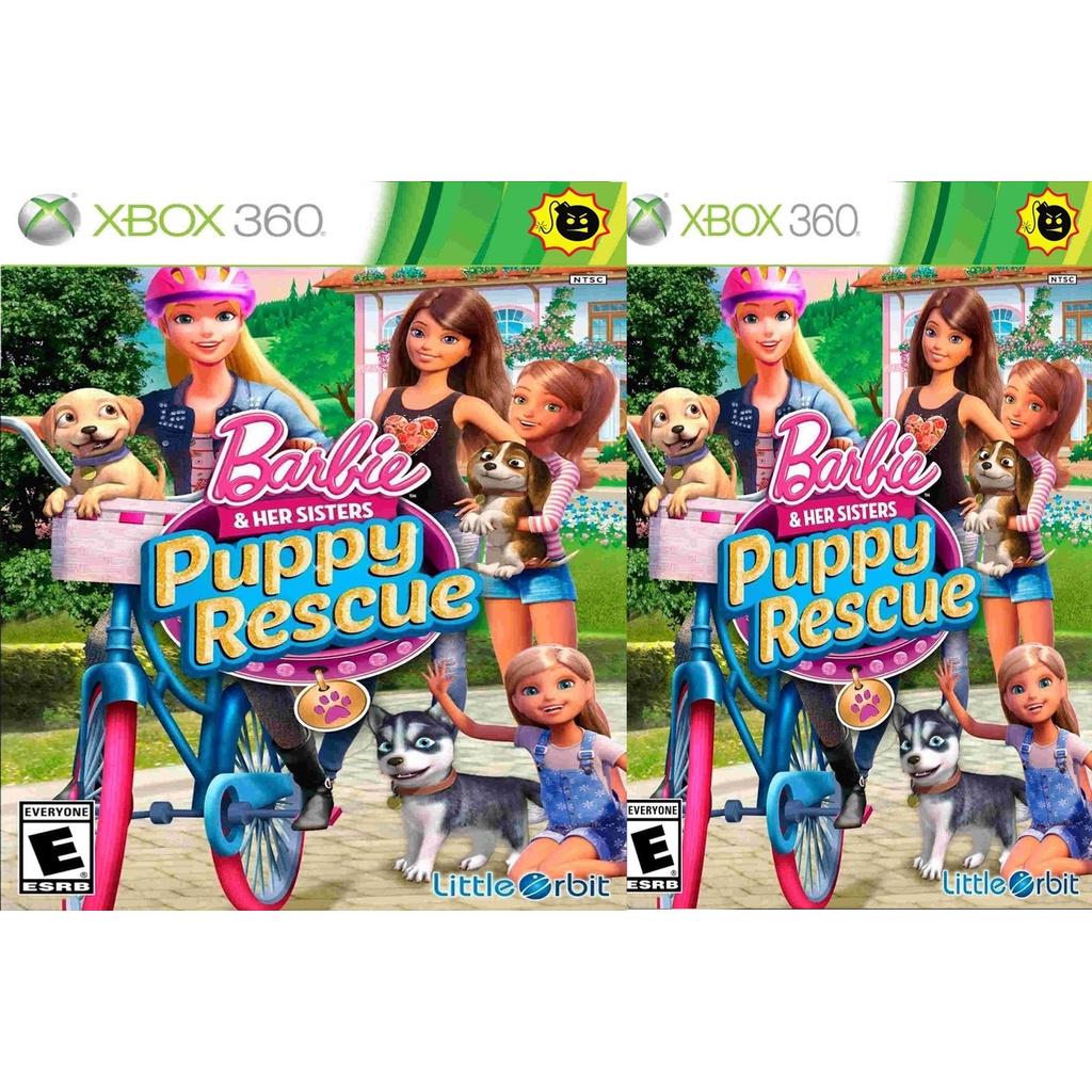 Barbie & Her Sisters Puppy Rescue - Jogo Para X box 360 (LT 3.0