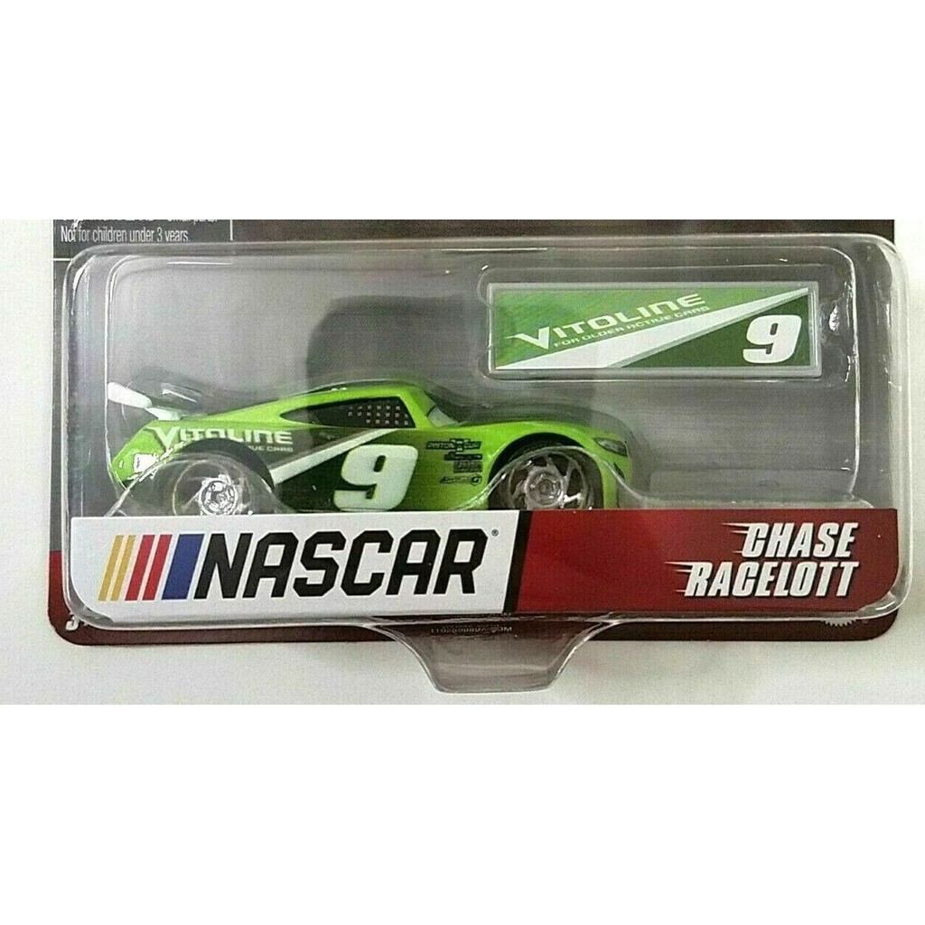 Disney Cars Chase Racelott Vitoline #9 Nascar | Shopee Brasil