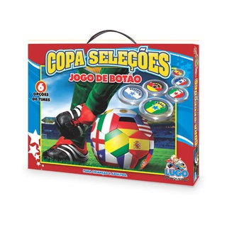 JOGO FUTEBOL DE BOTAO CARTELA COM 05 - Top Brasil Presentes