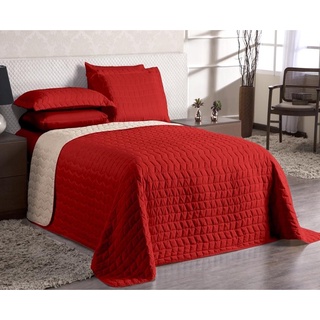 Cobre Leito Cama Solteiro Constantini com 2 Pecas