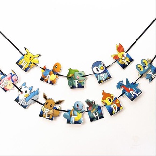 8pc/Lot Pokemon Go Pikachu Straws Tema Plástico Para Festa De Aniversário  Infantil Suprimentos