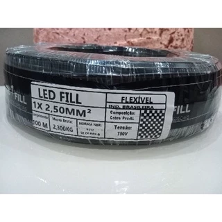 Fios e Cabos Elétricos Flexíveis LED FILL 2.5MM