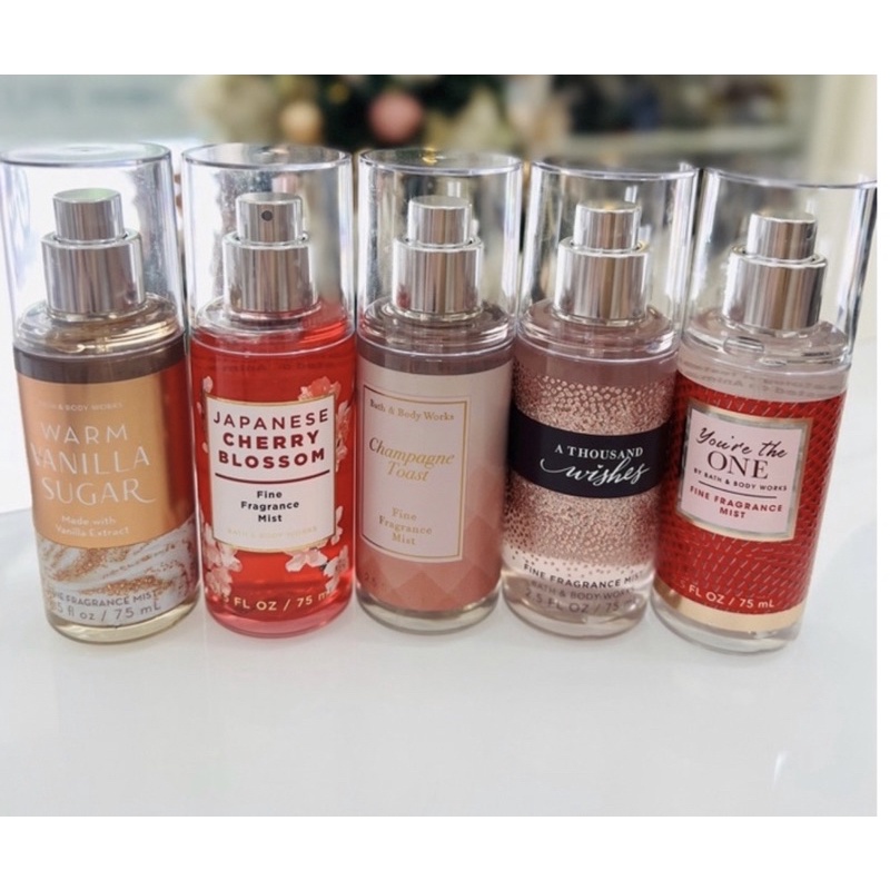 Body splash bath and body works mini travel 75ml | Shopee Brasil