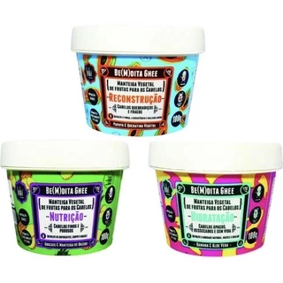 Lola Cosmetics Be(m)dita Ghee Kit 100g - Hidratação + Nutrição + Reconstrução