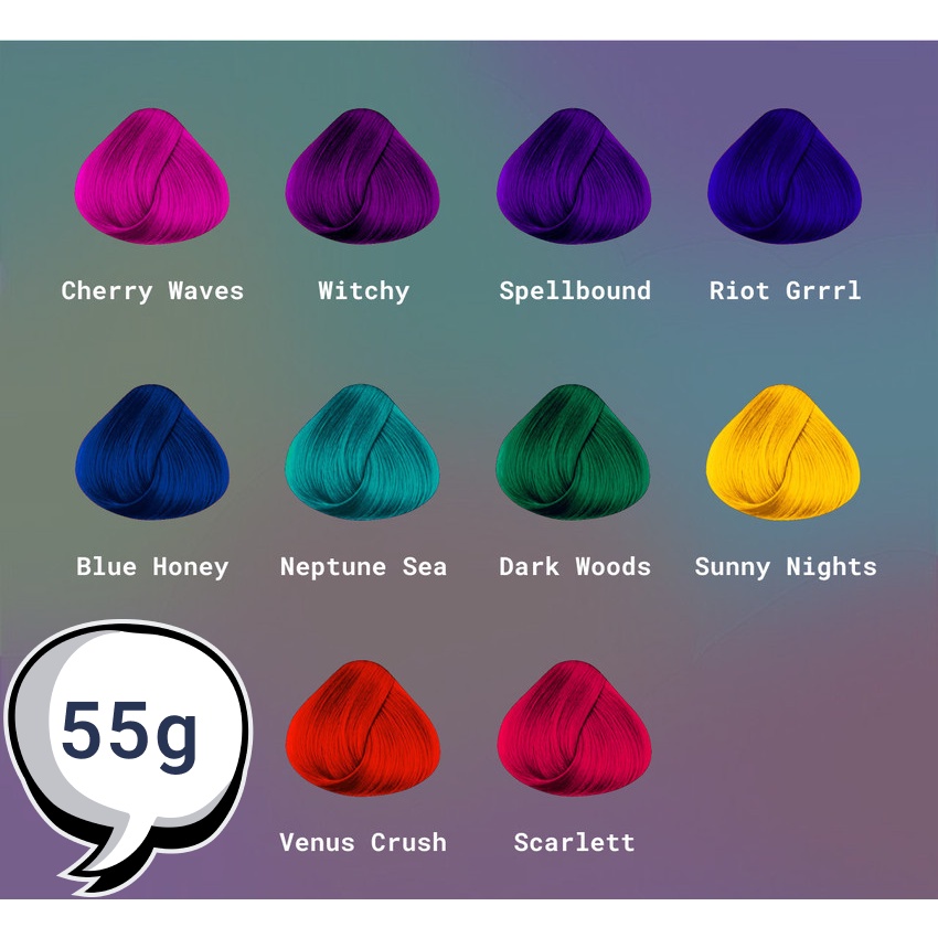 Tinta Semi-Permanente Miss Colorful 55g