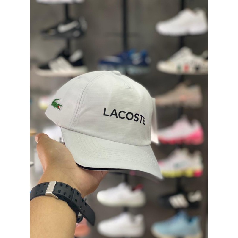 Boné Lacoste Sport Letreiro Original Promoção Relampago Ultimas peças ...