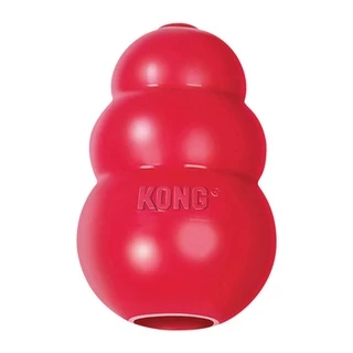 KONG Classic Brinquedo Interativo Pet Recheável para Cachorro Enriquecimento Ambiental