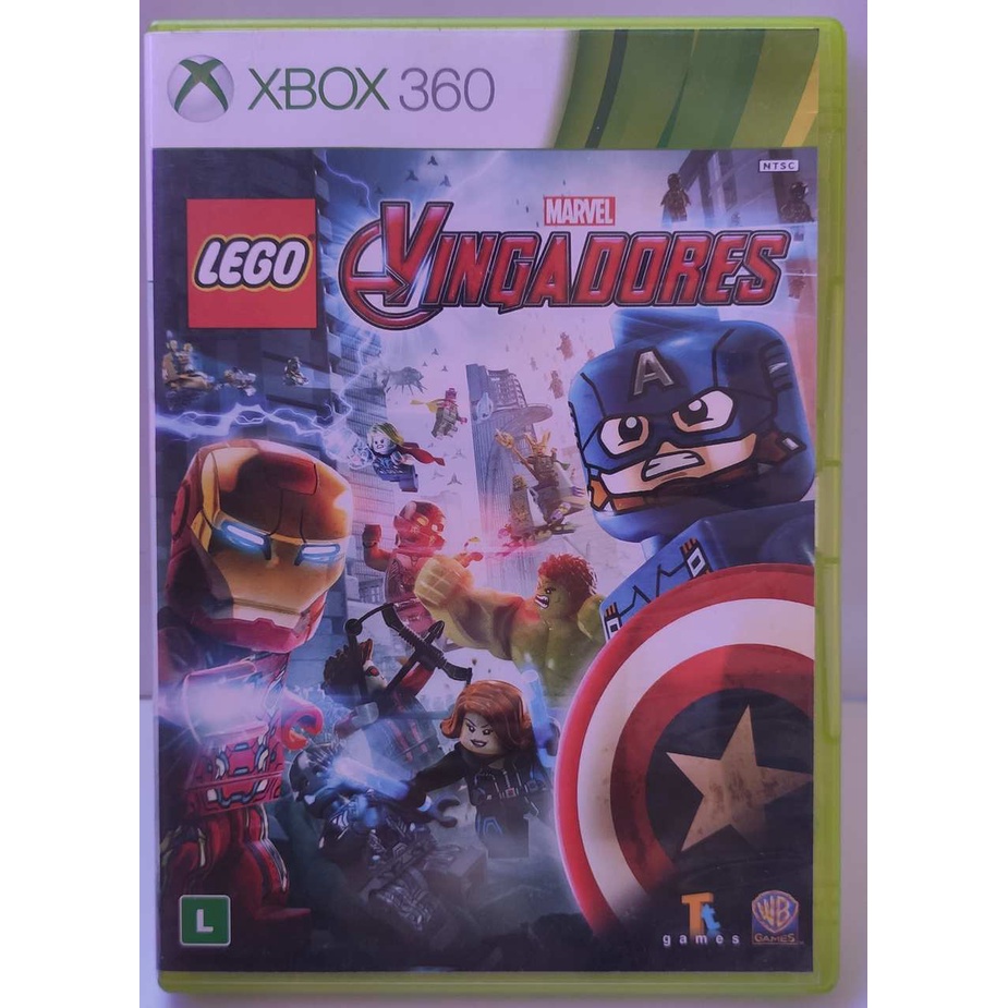 JOGO LEGO SUPER HEROES PARA XBOX 360 - MÍDIA FÍSICA ORIGINAL