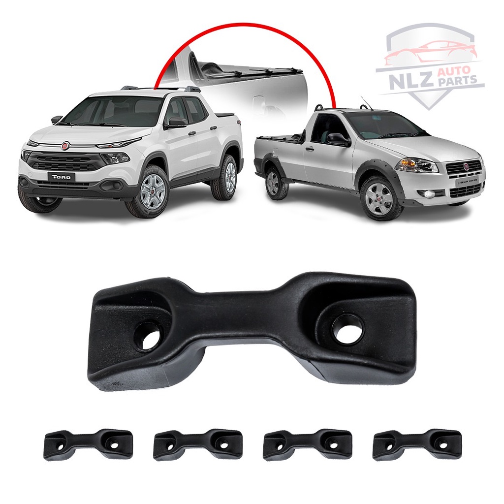 Gancho da Caçamba da Fiat Strada 98 a 2013 Toro (Todas) G-608 (5 unid ...