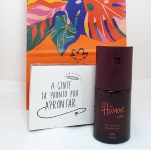 Desodorante Deo Corporal Humor A Dois Masculino Ml Refil Biografia Tradicional Brinde