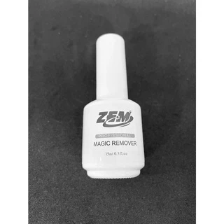 Removedor de unha de gel - MAGIC REMOVER 15ML ZEM alongamento de unha removedor de esmaltes ZEM remove top coat esmalte em gel