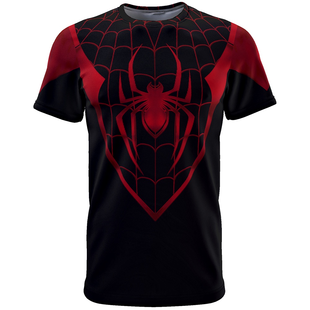 Camiseta Homem Aranha Miles Morales 1a