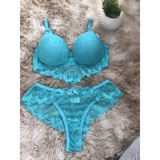 Conjunto Lingerie Plus Size Blogueirinha 46 Ao 52 / Calcinha E