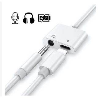 Adaptador Duplo Fone de Ouvido Carregador Para Iphone P2 7 8 X XR 1112 13 Pro Max
