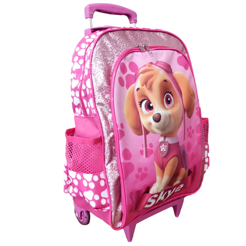 PAW PATROL Mochila Con Ruedas + Lonchera + Estuche Niño Paw Patrol