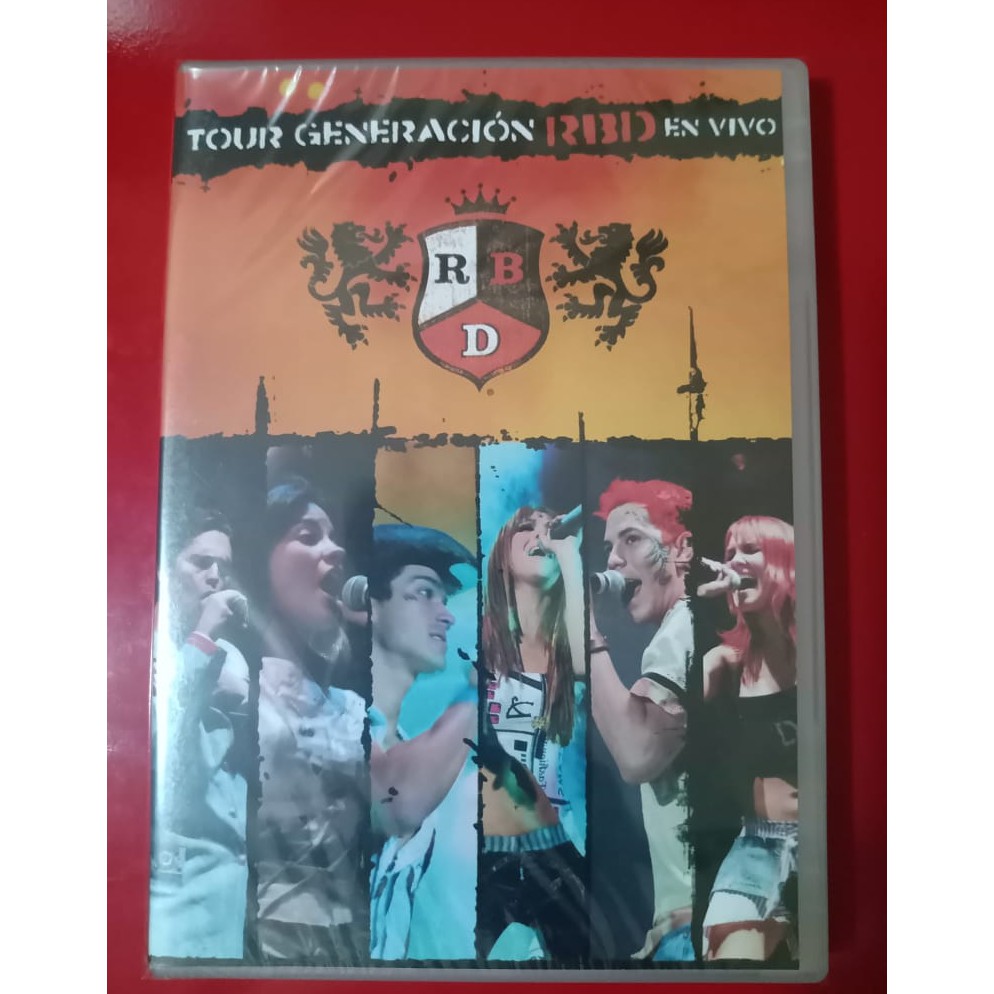 RBD DVD Tour Generation - Novo | Shopee Brasil