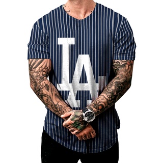 Majestic L.A. Dodgers Longline T-Shirt