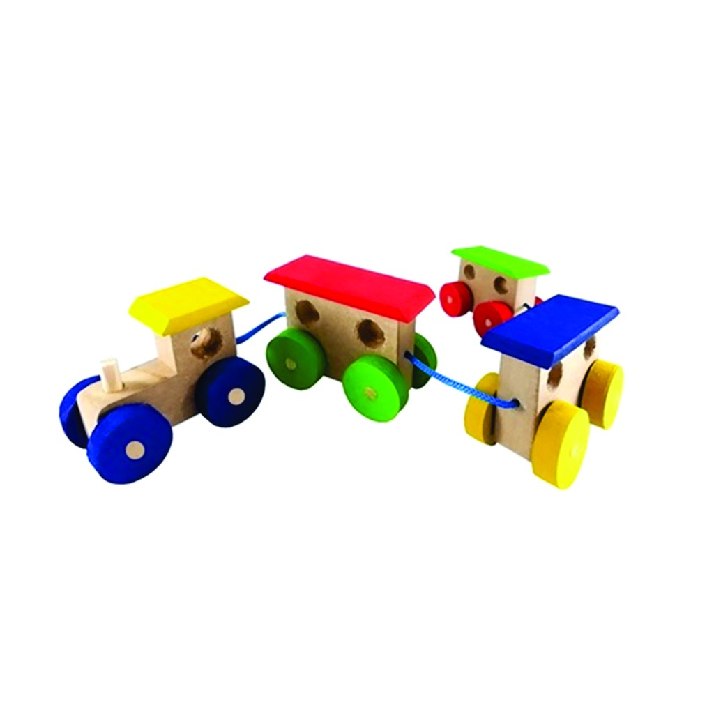 Trenzinho Pedagógico de Madeira Trem de Brinquedo Montessori - GDkids  Brinquedos Educativos e Pedagógicos