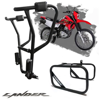 Protetor Carenagem E Motor Afastador De Alforge Xtz Lander 250