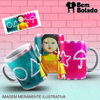 Caneca Personalizada Round 6 Batatinha Frita 123