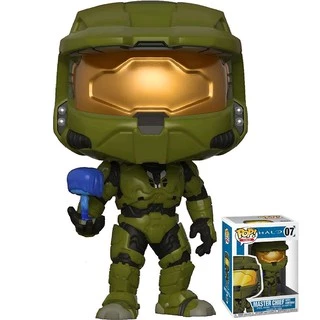Funko Pop Boneco Master Chief #7 Saga Halo Xbox Novo Original